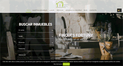 Desktop Screenshot of finquesfortuny.com